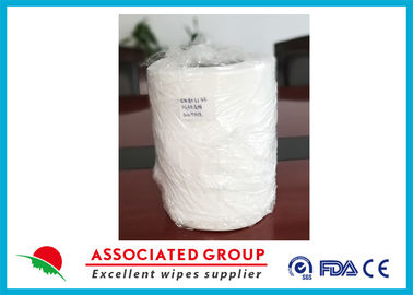 Spunlace Non Woven Roll Direct Spread Cloth Bamboo Fiber For Wet Wipe Production
