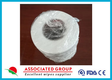 Spunlace Non Woven Roll Direct Spread Cloth Bamboo Fiber For Wet Wipe Production