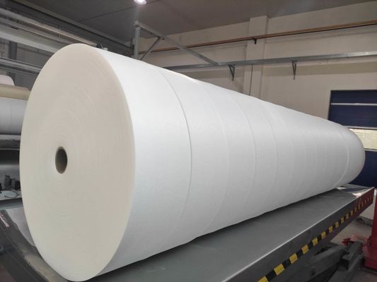 55% Viscose 45% Polyester Fibre Spunlace Nonwoven Germany TrüTzschler