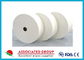 Kích thước tùy chỉnh Vải không dệt Spunlace màu trắng để sử dụng thay thế, siêu mềm và dày