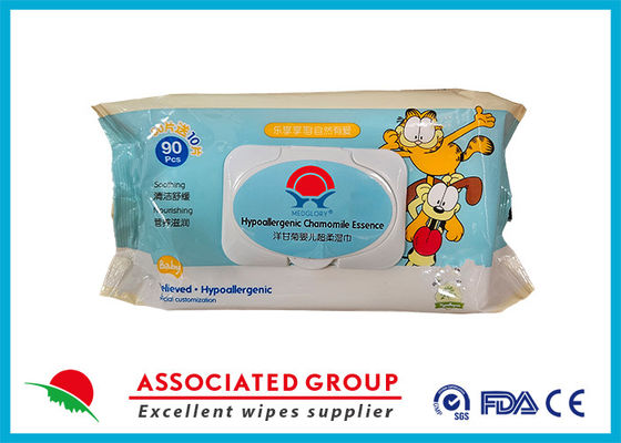90 PCs Sản phẩm rửa tay ẩm cho trẻ sơ sinh có chất phao hypoallergenic