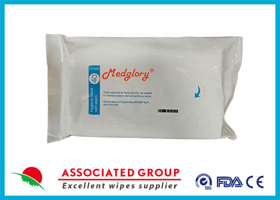Áp dụng vệ sinh vải đan xen người lớn khăn rửa tay chỉ cho tay
