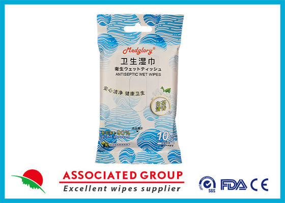 OEM Sản phẩm tự nhiên có thể phân hủy sinh học khăn lau ướt hữu cơ nhẹ nhàng chạm chăm sóc da người lớn Tẩy rửa khăn lau không có cồn