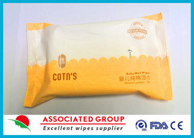 Khăn ướt 100% cotton cho em bé Không có mùi thơm Không gây kích ứng Kích thước du lịch có thể hàn lại