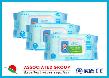Khăn ướt Khăn ướt Em bé / Khăn ướt Khăn ướt 99% Dịch vụ OEM có thể phân hủy sinh học