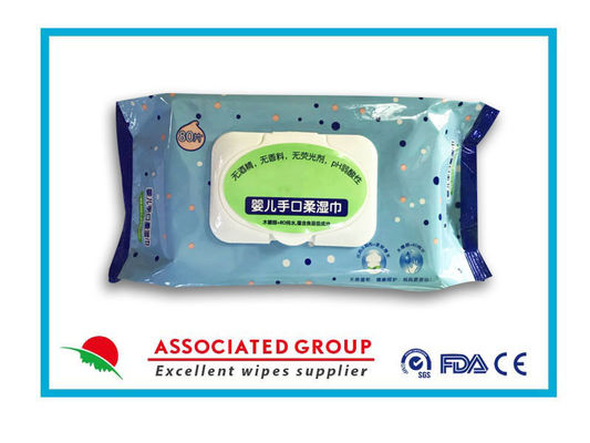 Nước tinh khiết RO không mùi Chiết xuất Xylitol Khăn lau Em bé