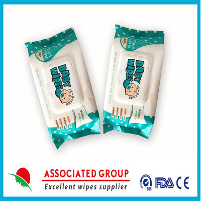 Khăn giấy lau em bé không dệt hữu cơ Chăm sóc da công thức không chứa cồn